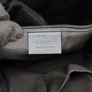 Pre-owned Gucci GG Supreme Grey PVC coated canvas 388924 shoulderbag | stylenewstar