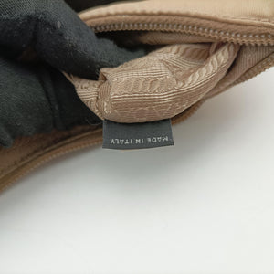 Pre-owned Prada Re-Edition 2005 Re-Nylon Bag Beige nylon 1BH204 handbag | stylenewstar