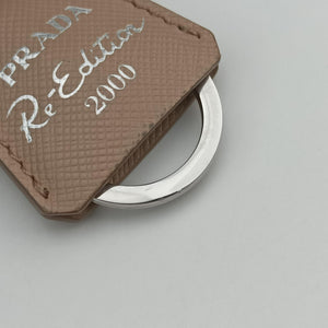 Pre-owned Prada Re-Edition 2005 Re-Nylon Bag Beige nylon 1BH204 handbag | stylenewstar