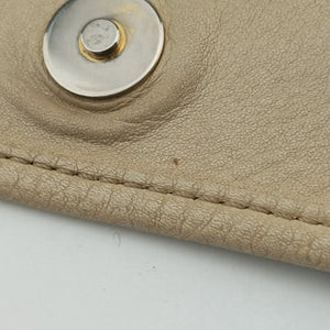 Pre-owned Loewe Anagram Brown×white Suede × leather shoulderbag | stylenewstar