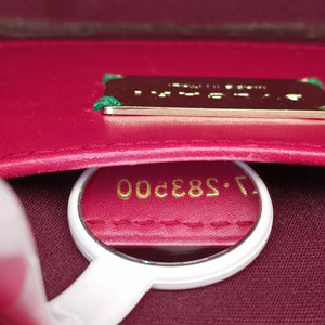 Pre-owned Bvlgari Serpenti Pink Galuchat Skin×Leather shoulderbag | stylenewstar