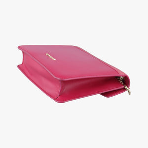 Pre-owned Bvlgari Serpenti Pink Galuchat Skin×Leather shoulderbag | stylenewstar