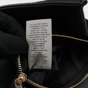 Pre-owned VERSACE medusa Black Leather shoulderbag | stylenewstar