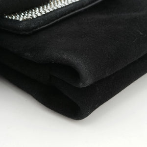 Pre-owned VERSACE medusa Black Leather shoulderbag | stylenewstar