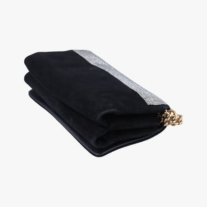 Pre-owned VERSACE medusa Black Leather shoulderbag | stylenewstar