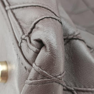 Pre-owned Christian Dior Granville Brown lambskin shoulderbag | stylenewstar