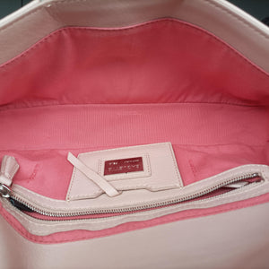Pre-owned Fendi BAGUETTE Pink×Multicolour Leather 8BR600 handbag | stylenewstar