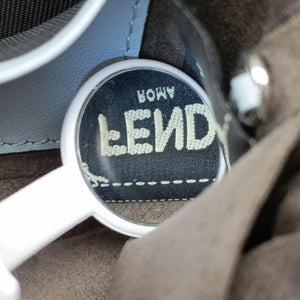 Pre-owned Fendi monster micro Baguette Blue×Multicolour Leather 8M0354 shoulderbag | stylenewstar