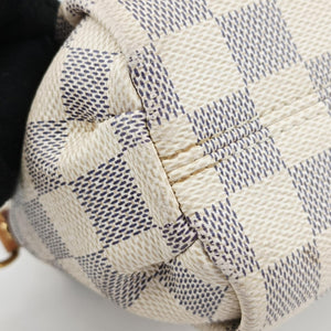 Pre-owned Louis Vuitton CROISETTE Azur Damier Canvas N41581 shoulderbag | stylenewstar