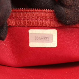 Pre-owned Chanel Matelasse Red lambskin shoulderbag | stylenewstar