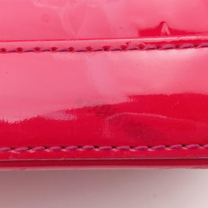 Pre-owned Louis Vuitton Alma BB pomme d'amour Vernis M91606 shoulderbag | stylenewstar