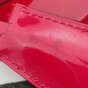 Pre-owned Louis Vuitton Alma BB pomme d'amour Vernis M91606 shoulderbag | stylenewstar