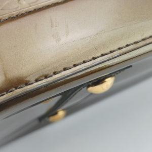 Pre-owned Louis Vuitton Alma GM Beige Poudre Vernis M91753 handbag | stylenewstar