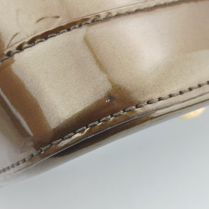 Pre-owned Louis Vuitton Alma GM Beige Poudre Vernis M91753 handbag | stylenewstar