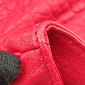 Secondhand Fendi Mia Red Leather 8BR616 shoulderbag | stylenewstar