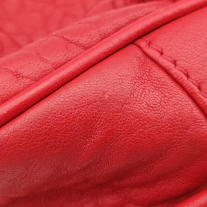 Secondhand Fendi Mia Red Leather 8BR616 shoulderbag | stylenewstar