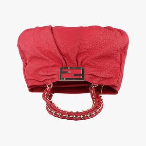 Secondhand Fendi Mia Red Leather 8BR616 shoulderbag | stylenewstar