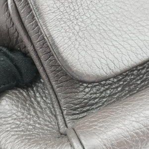 Vintage Dolce & Gabbana SICILY Dark Gray Leather shoulderbag | stylenewstar