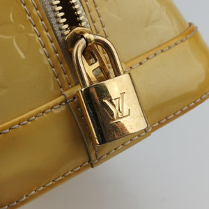 Pre-owned Louis Vuitton ALMA PM CITRINE Vernis M90101 handbag | stylenewstar