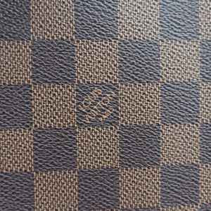 Pre-owned Louis Vuitton NEVERFULL MM EBENE Damier Canvas N51105 handbag | stylenewstar