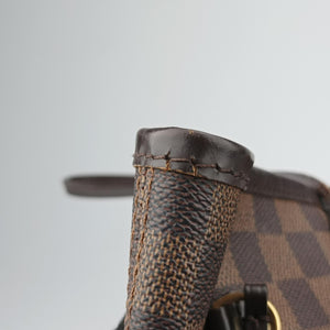 Pre-owned Louis Vuitton NEVERFULL MM EBENE Damier Canvas N51105 handbag | stylenewstar