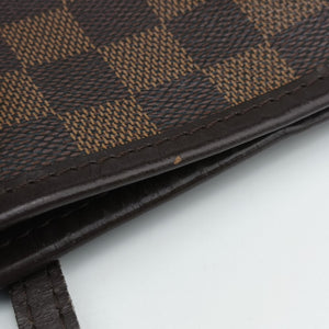 Pre-owned Louis Vuitton NEVERFULL MM EBENE Damier Canvas N51105 handbag | stylenewstar