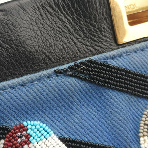 Pre-owned Fendi PEEKABOO Multicolour Canvas×Leather 8BN244 shoulderbag | stylenewstar