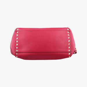 Secondhand Valentino Rockstud Red Leather shoulderbag | stylenewstar
