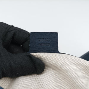 Pre-owned Gucci Jackie Flora Hobo beige×navy×red canvas x leather 277520 handbag | stylenewstar