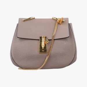 Vintage Chloe DREW Grey Leather shoulderbag | stylenewstar