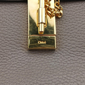 Vintage Chloe DREW Grey Leather shoulderbag | stylenewstar