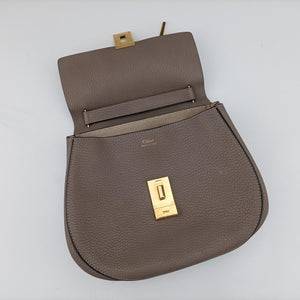 Vintage Chloe DREW Grey Leather shoulderbag | stylenewstar