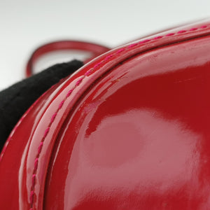 Vintage Louis Vuitton Alma GM pomme d'amour Vernis M93596 handbag | stylenewstar