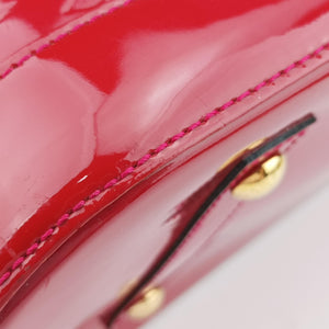 Vintage Louis Vuitton Alma GM pomme d'amour Vernis M93596 handbag | stylenewstar