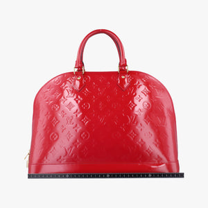 Vintage Louis Vuitton Alma GM pomme d'amour Vernis M93596 handbag | stylenewstar