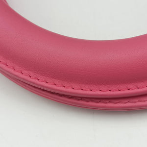 Pre-owned Christian Dior Diorissimo Navy x Pink Leather shoulderbag | stylenewstar