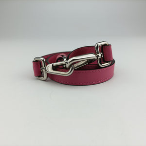 Pre-owned Christian Dior Diorissimo Navy x Pink Leather shoulderbag | stylenewstar