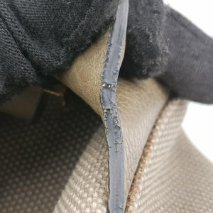 Secondhand Valentino Embroidered butterfly Green x Beige x Multicolor canvas backpack/rucksack | stylenewstar