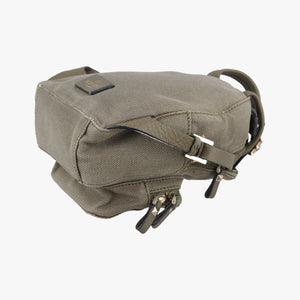 Secondhand Valentino Embroidered butterfly Green x Beige x Multicolor canvas backpack/rucksack | stylenewstar