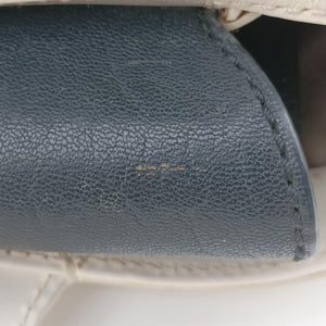 Pre-owned Bally Medium Boston Golf Black x White leather shoulderbag | stylenewstar