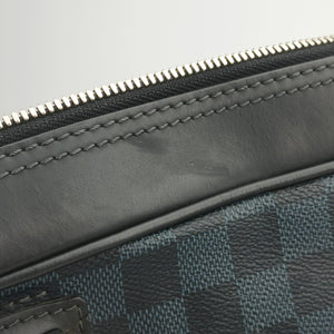 Pre-owned Louis Vuitton Porte-Documents Jour NM Noir Damier Graphite N48260 shoulderbag | stylenewstar