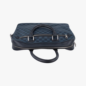 Pre-owned Louis Vuitton Porte-Documents Jour NM Noir Damier Graphite N48260 shoulderbag | stylenewstar