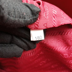 Vintage Prada Cuir Open Promenade Satchel Red SAFFIANO Leather BN2553 shoulderbag | stylenewstar