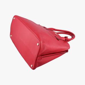 Vintage Prada Cuir Open Promenade Satchel Red SAFFIANO Leather BN2553 shoulderbag | stylenewstar