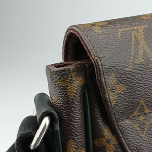 Pre-owned Louis Vuitton Torres brown Monogram Macassar M40387 shoulderbag | stylenewstar