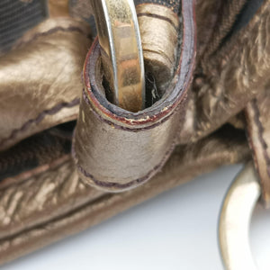 Pre-owned Fendi Zucca Print Brown canvas 8BH186 handbag | stylenewstar