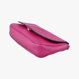 Pre-owned Gucci SOHO Rose Leather 336752 shoulderbag | stylenewstar