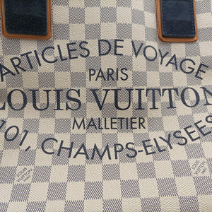 Pre-owned Louis Vuitton Plein Soleil Cabas PM AZUR Damier Canvas N41179 shoulderbag | stylenewstar