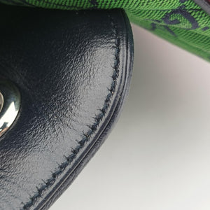 Vintage Gucci GG Marmont blue×red×pink Canvas 443497 shoulderbag | stylenewstar