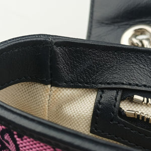 Vintage Gucci GG Marmont blue×red×pink Canvas 443497 shoulderbag | stylenewstar